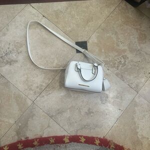 White Steve Madden Small Crossbody Handbag
